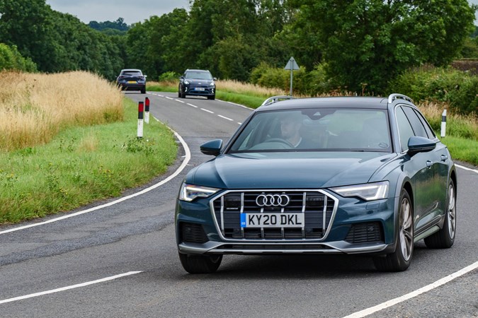 Audi A6 Allroad 2020 driving front