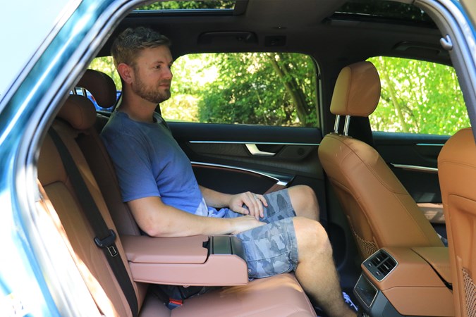 Audi A6 Allroad rear seat space