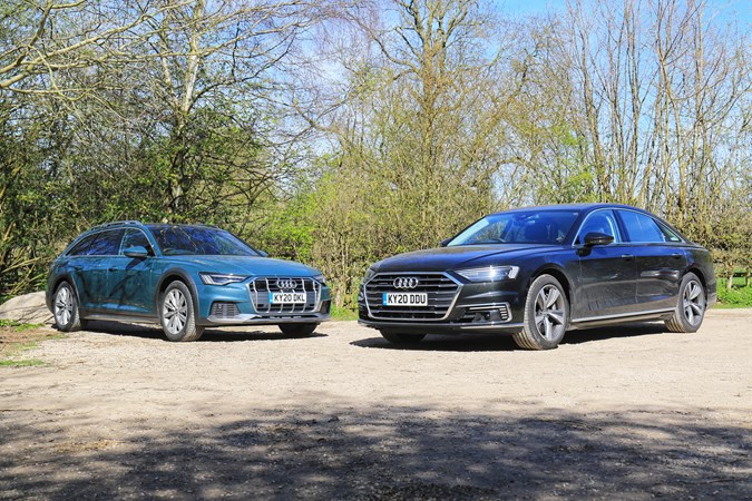 Audi A6 Allroad with Audi A8