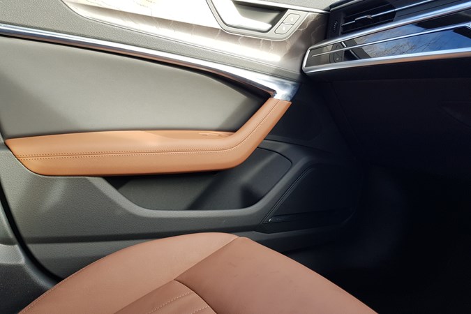Audi A6 Allroad interior leather and wood