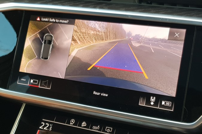 Audi A6 Allroad surround view camera
