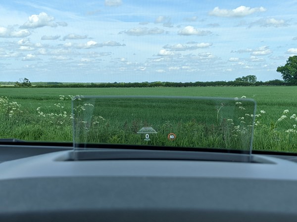 Ford Focus Active head-up display