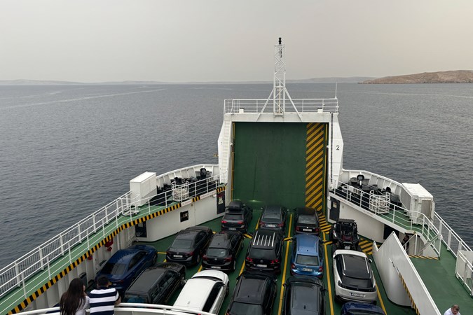 Rab ferry in Croatia 