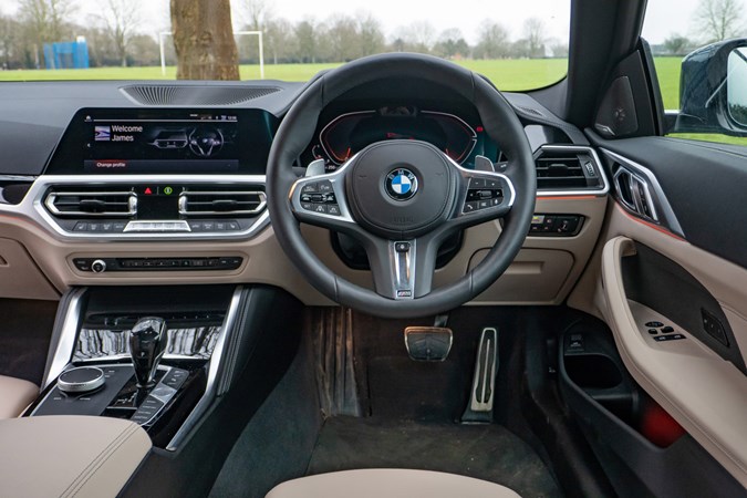 BMW 4 Series offset pedals