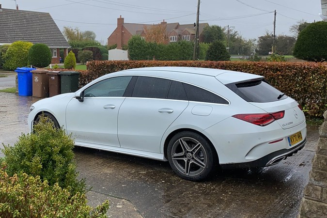 The Shooting Brake does look good on the drive - it's a handsome hatchback