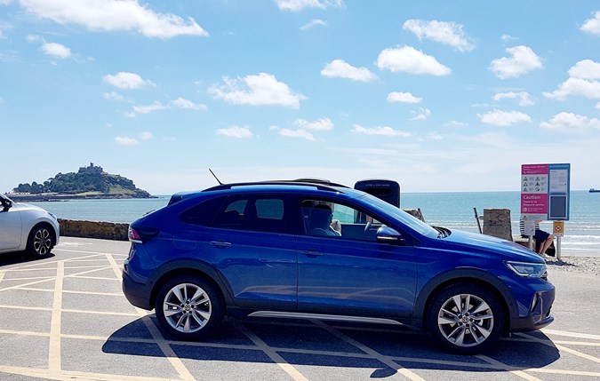 VW Taigo Cornwall - St Michael's Mount