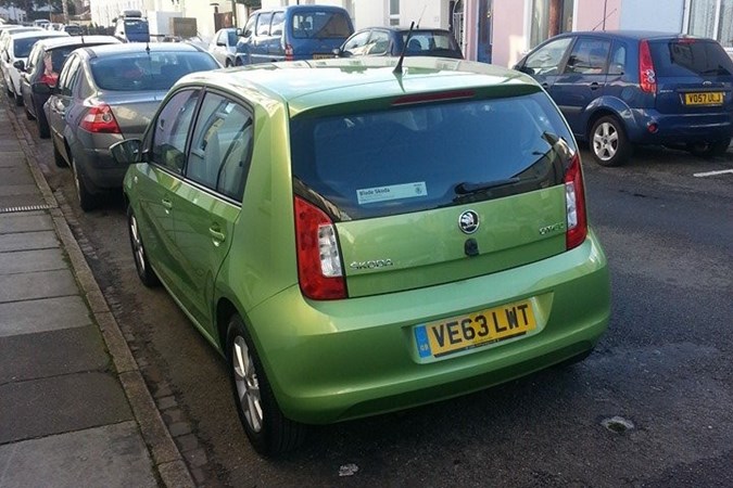 Skoda Citigo 2014 rear