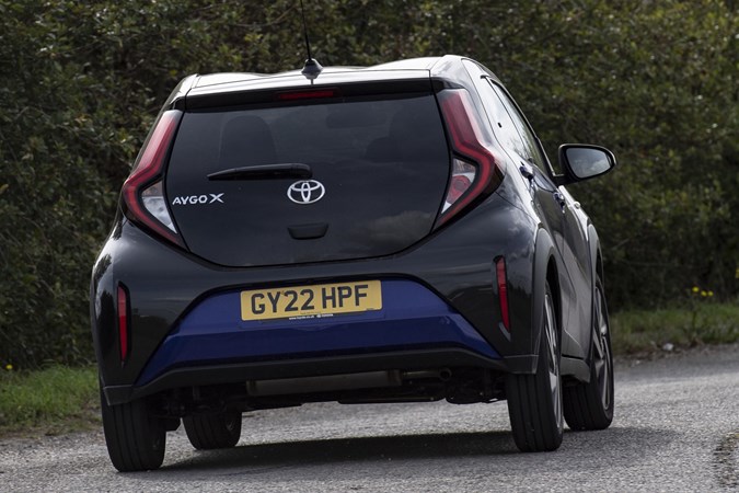 Toyota Aygo X - rear cornering