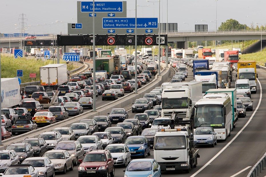 M25 traffic jams expected over bank holiday weekend