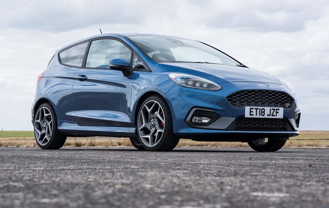 Ford Fiesta ST-3 Mk8 front, blue