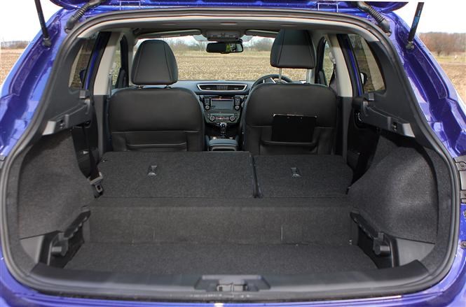 Lots of space in the Qashqai