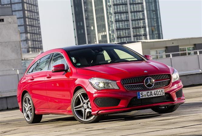 Pumped up CLA Shooting Brake with AMG styling