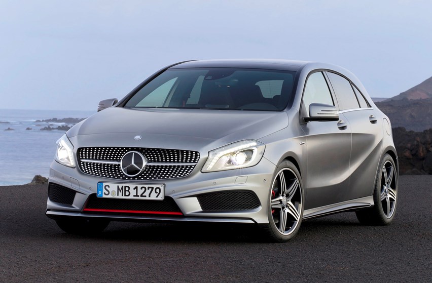 Mercedes A-Klasse Zijpanelen links-achter voorraad