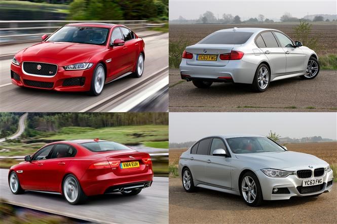 So sánh Jaguar XE và BMW 3 Series  tuvangiaxecom