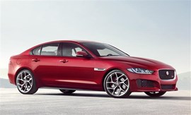 The Jaguar XE.