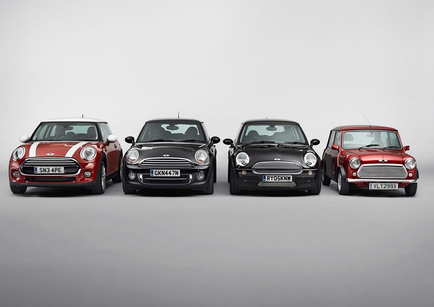 MINI demonstrates just how big small cars have become