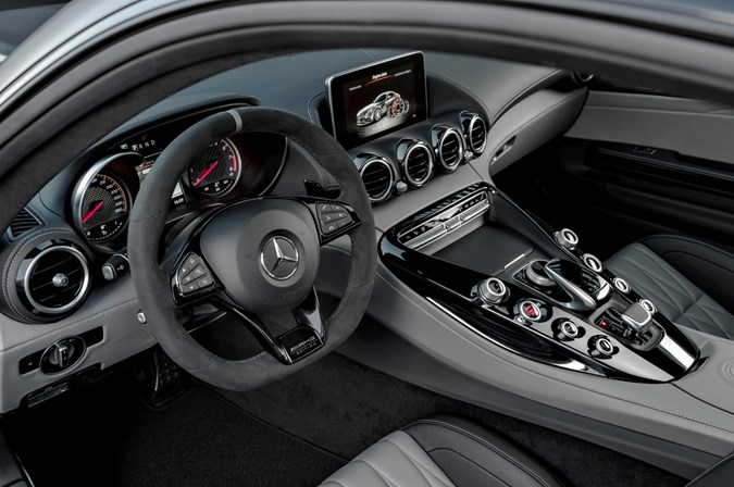 Cabin of the Mercedes-AMG GT Coupe