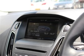 The Ford SYNC2 system integrated into the Focus