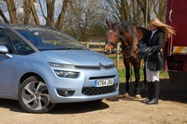 Your Horse's Becky Statham and Lottie get acquainted with the Citroen Grand C4 Picasso