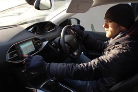 But Mark Stow has mixed feelings about the Peugeot 308 SW's touchscreen