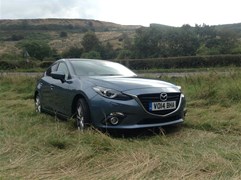 Mazda 3 visits Peak District