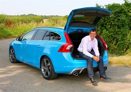 The Volvo V60.