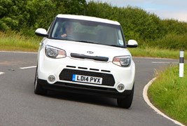 The Kia Soul isn't great at going round corners but that doesn't matter; it's not meant to be a hot hatch