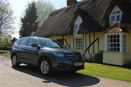 The Honda CR-V is a competent and efficient crossover, it just looks a little... ooh look, a thatched cottage