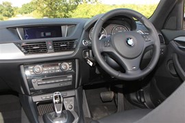 M Sport models have a different steering wheel from the rest of the BMW X1 range