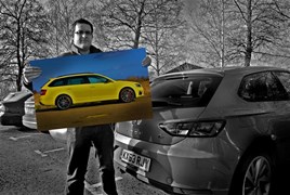 Yellow Skoda Octavia brings some welcome colour into our man's monochrome life