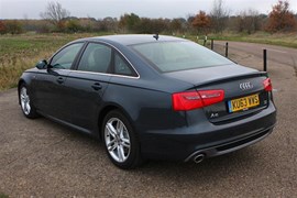 Audi A6 comes in three trim levels with this the S Line being the mid spec one