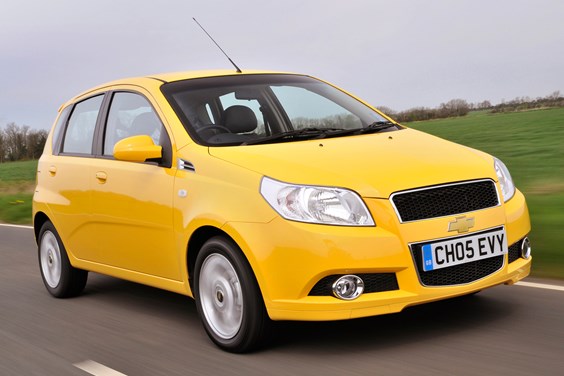 Chevrolet Aveo (08-11) specifications data
