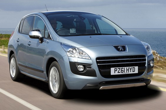 Peugeot 3008 (09-16) specifications data