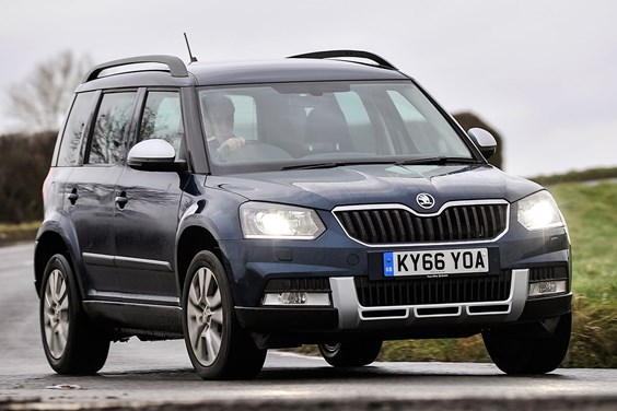 Skoda Yeti specifications data