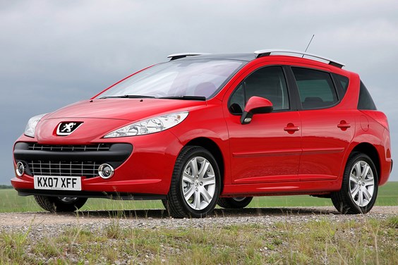 Peugeot 207 SW (07-13) specifications data