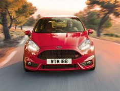 The Ford Fiesta ST's lively engine helps it sprint from 0-62mph in 6.9 seconds