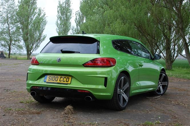 VW Scirocco boot