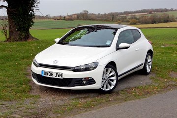 The Volkswagen Scirocco.