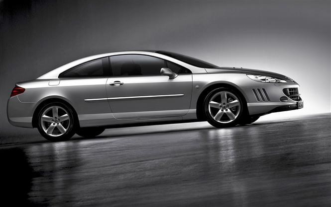 The Peugeot 407 Coupe