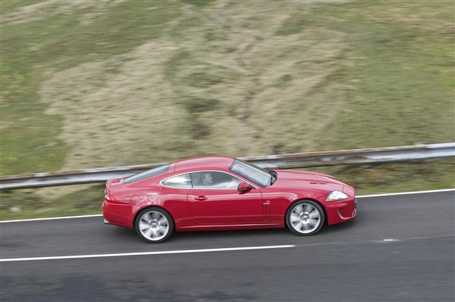 Jaguar XKR is a good example of a classic coupe