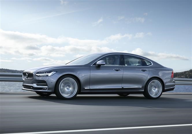 Dramatic new Volvo S90 saloon will replace the S80 in 2016
