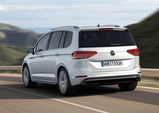 VW Touran has a large boot and lots of storage space