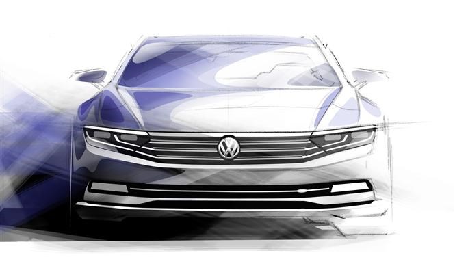 New VW Passat for 2015 looks more four-door coupe than tradtional saloon