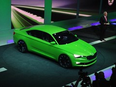 Skoda Vision C concept front