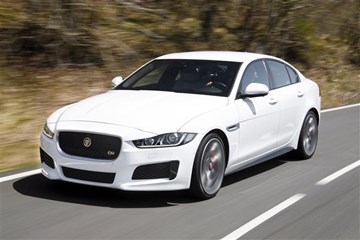 Jaguar XE in Polaris White