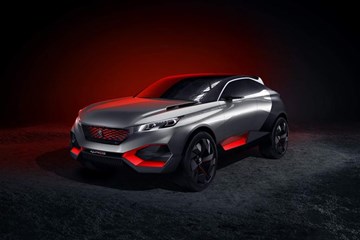 The Peugeot Quartz concept.