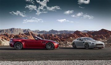 The Aston Martin Vantage S Roadster is available in over 30 colours