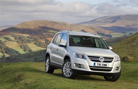 The Tiguan is one of the models affected and requires a different type of fuse for the headlight system