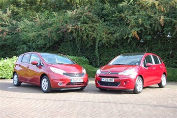 Nissan Note vs Citroen C3