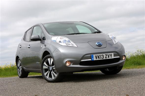 Parkers store nissan leaf